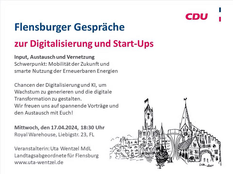 Dritter Aufschlag für die Flensburger Gespräche zur Digitalisierung und Start-Ups